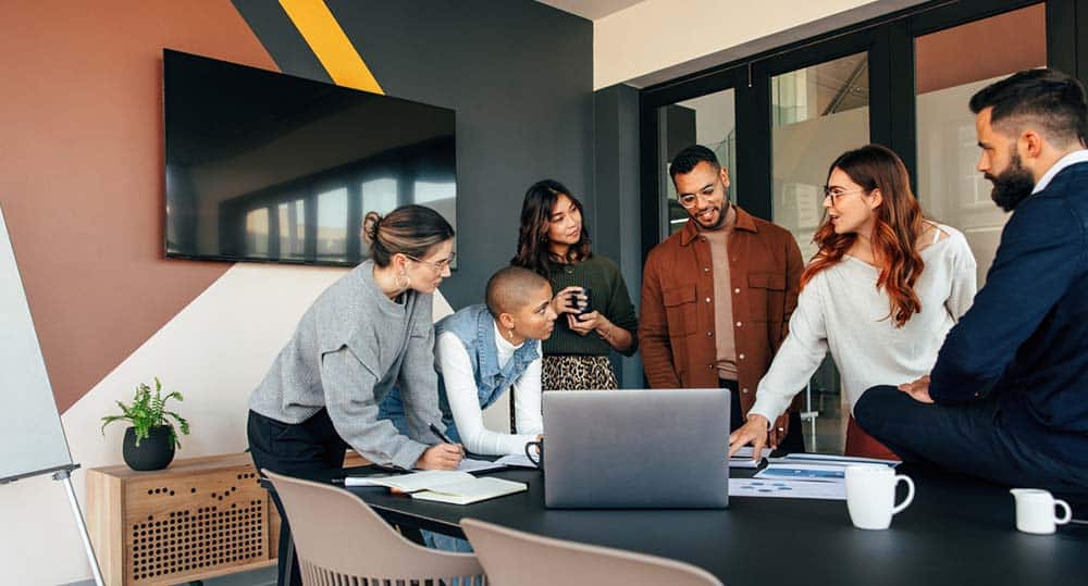 Sustainability consulting team