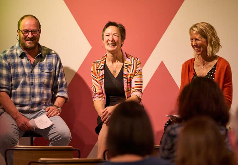 Harry Lyon-Smith, Madelyn Postman, and Kate Williams